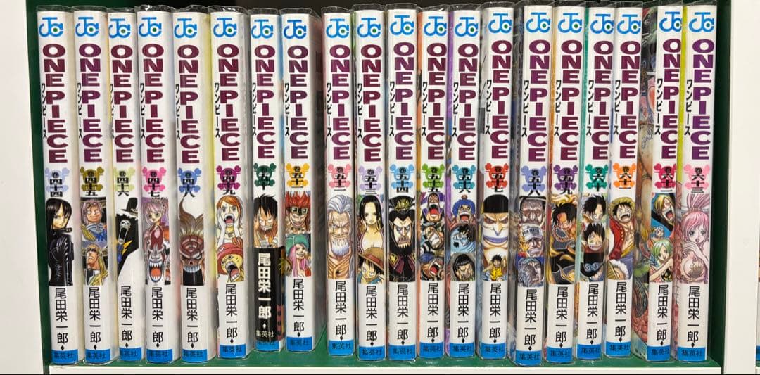 ONE PIECE 1〜110巻 ＋ 40億巻 透明ブックカバー付き