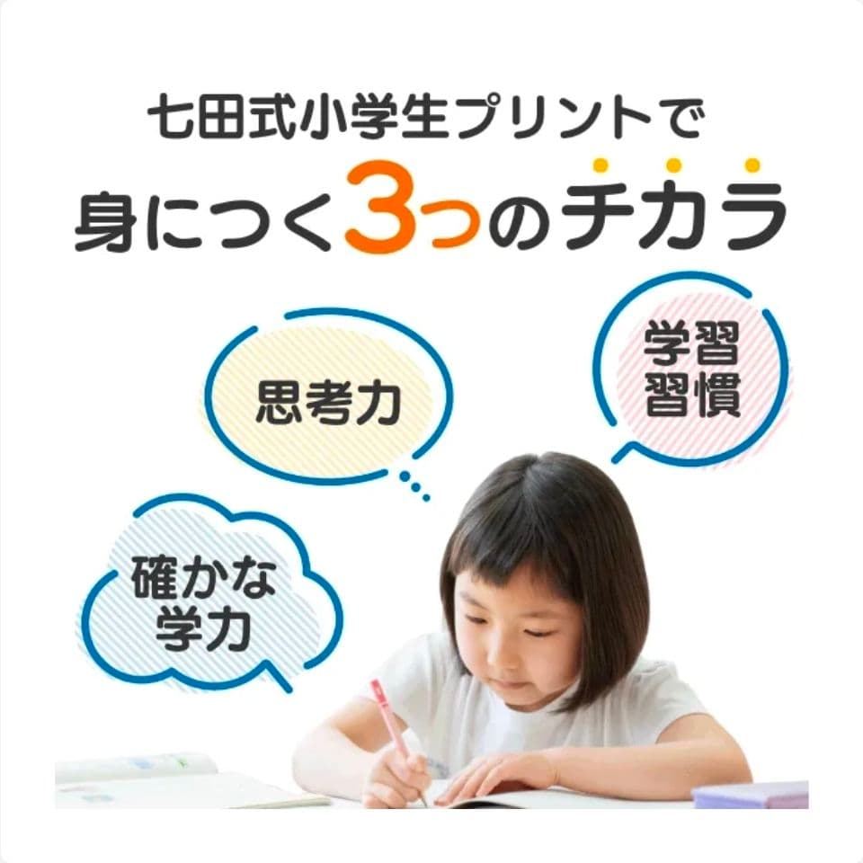未使用級✨️ 七田式小学生プリント右脳Ⅰ 未記入 完備品