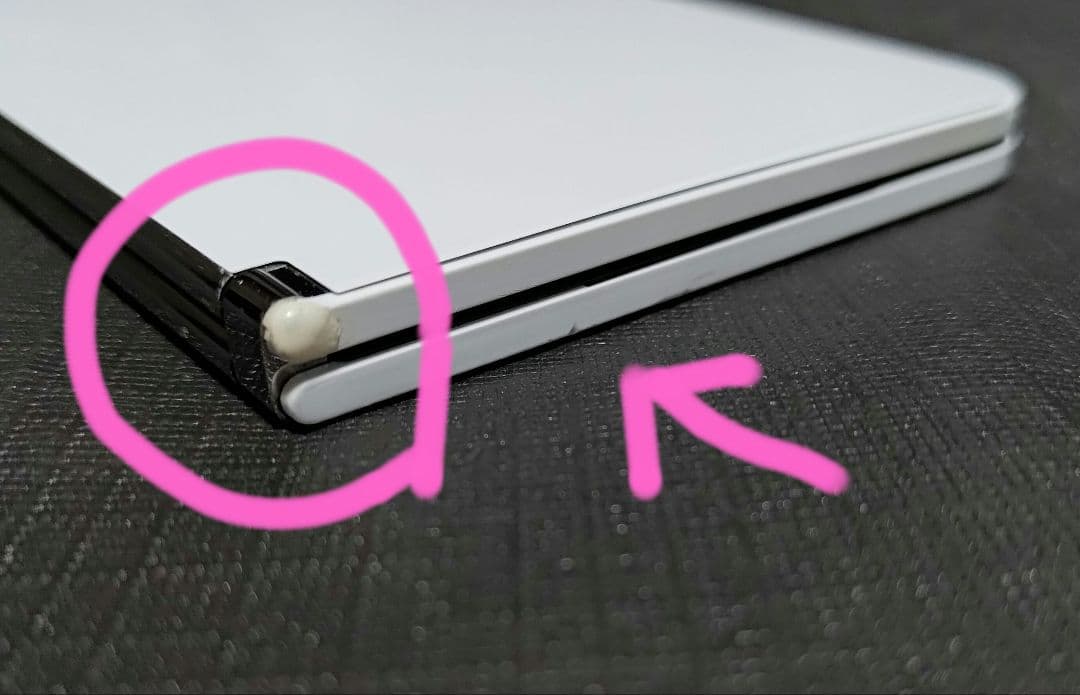 （補修跡あり）surface duo 折り畳みスマホ