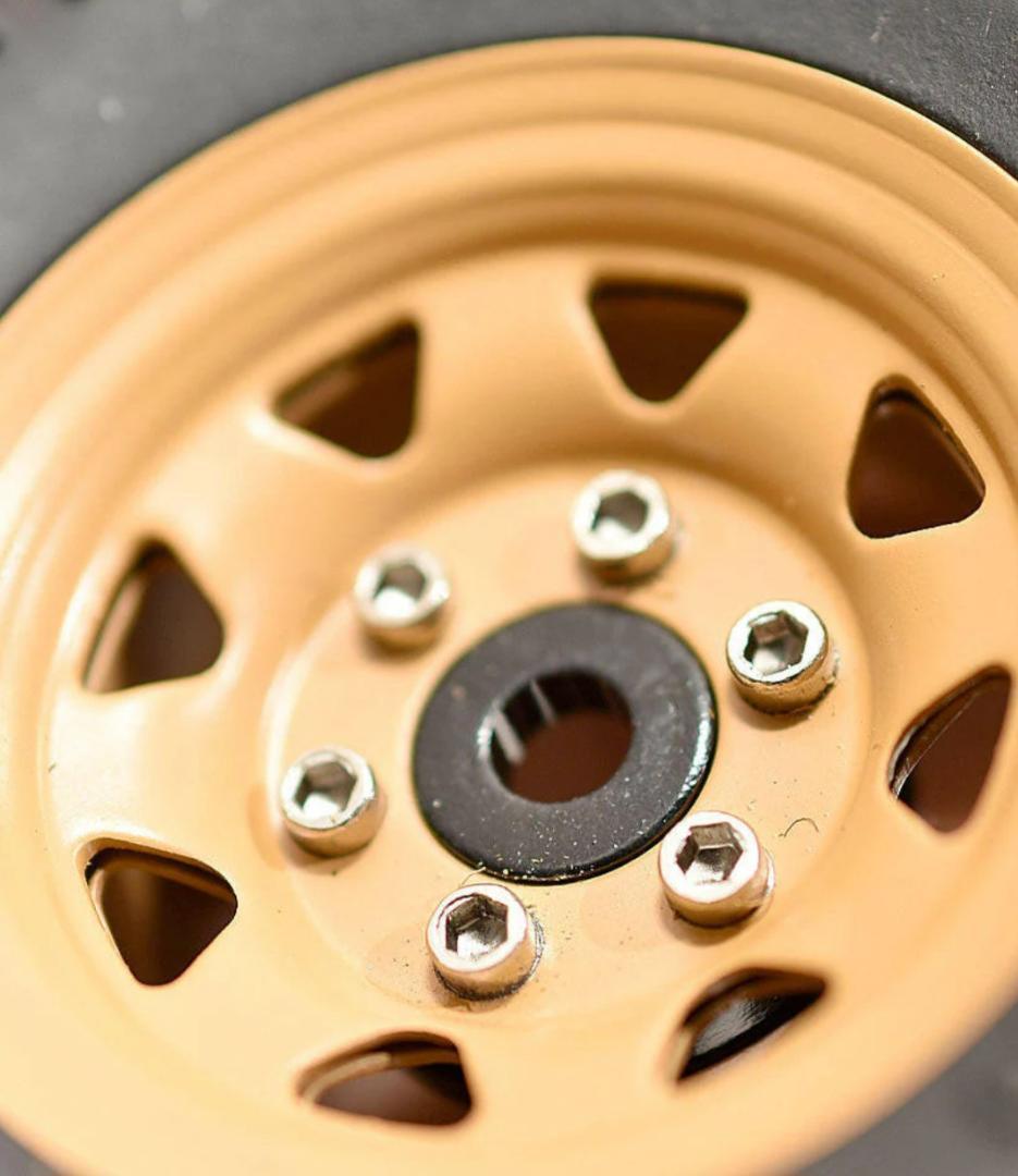 WPL　RAYWOOD　ビードロック　ホイール、 タイヤ、ウエイトセット