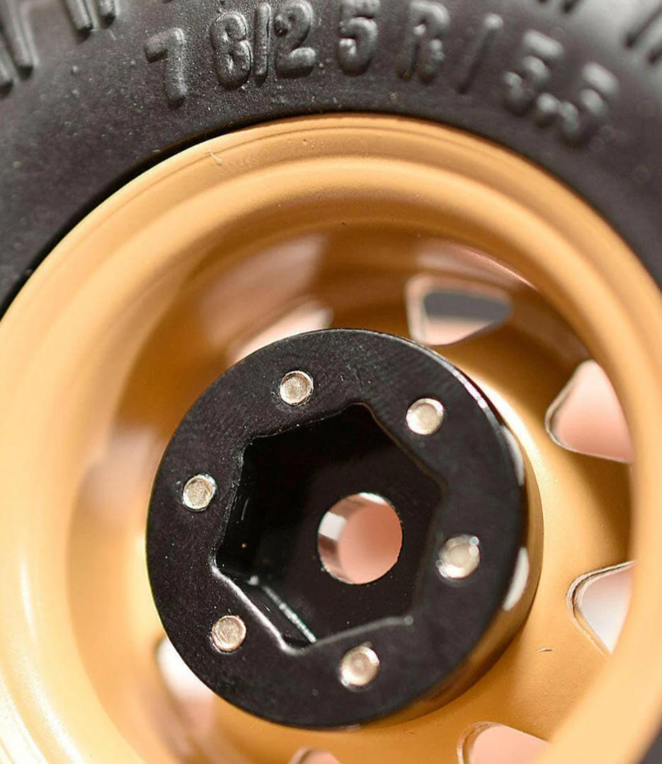 WPL　RAYWOOD　ビードロック　ホイール、 タイヤ、ウエイトセット