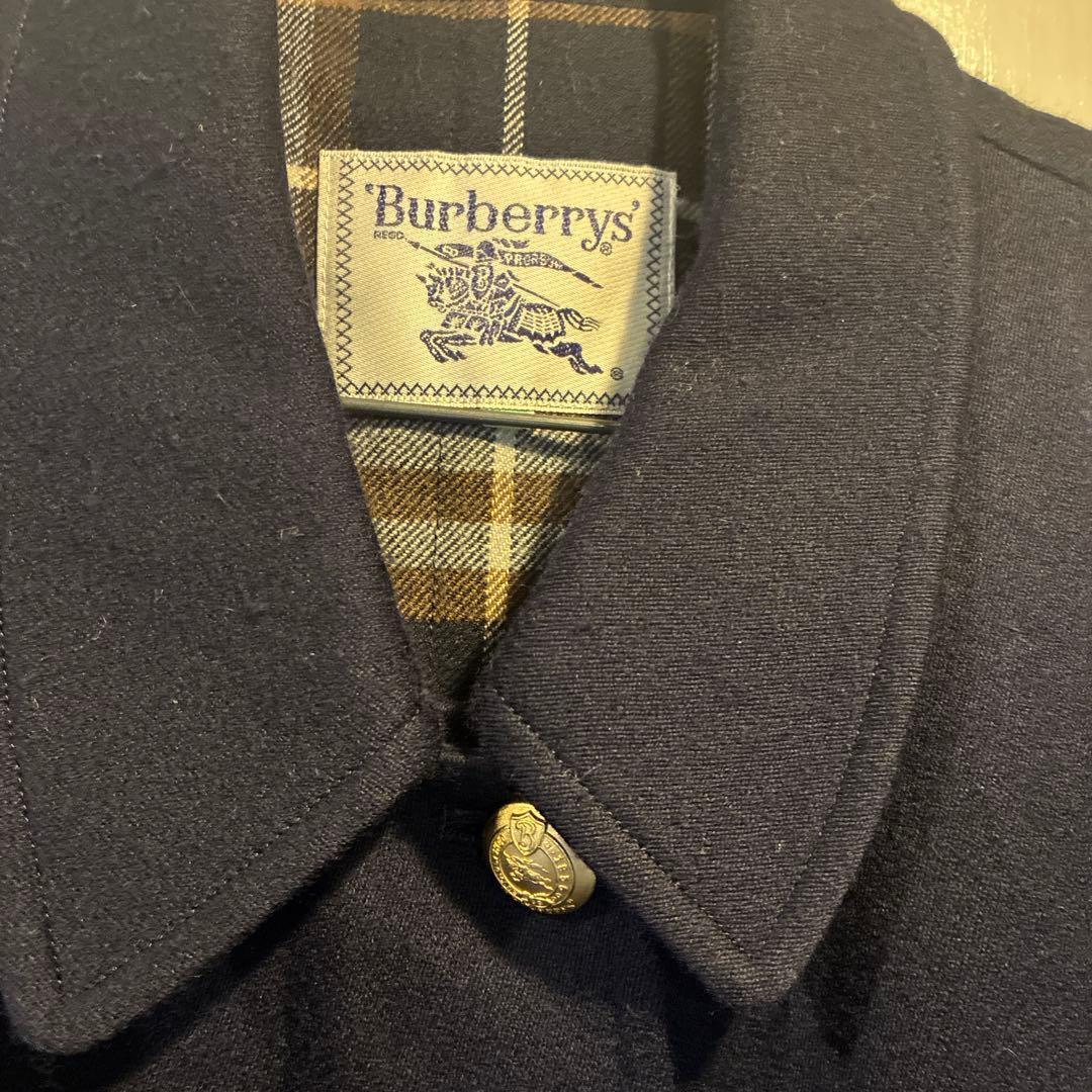 Burberry's ウール　ネイビー ジャンパー 9ar c-tk83