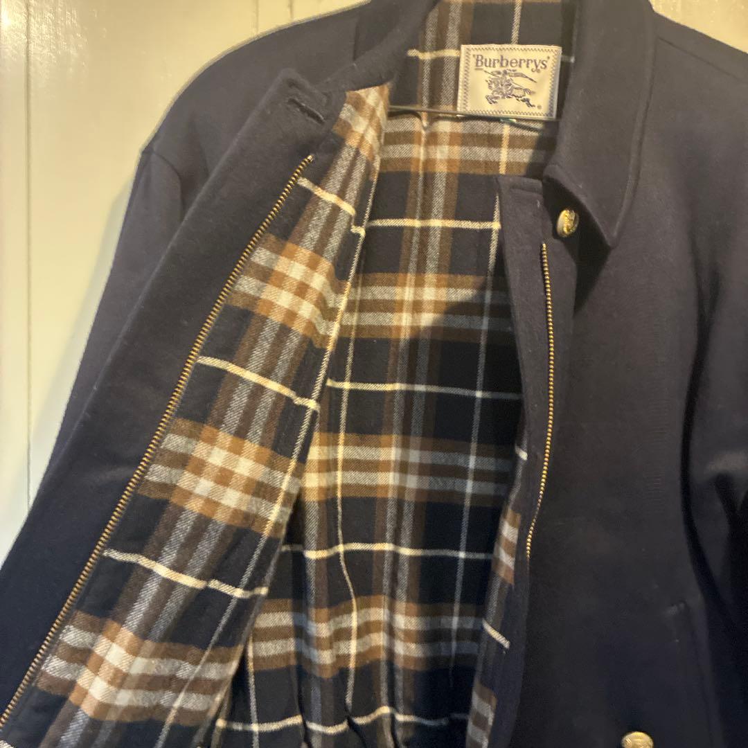 Burberry's ウール　ネイビー ジャンパー 9ar c-tk83