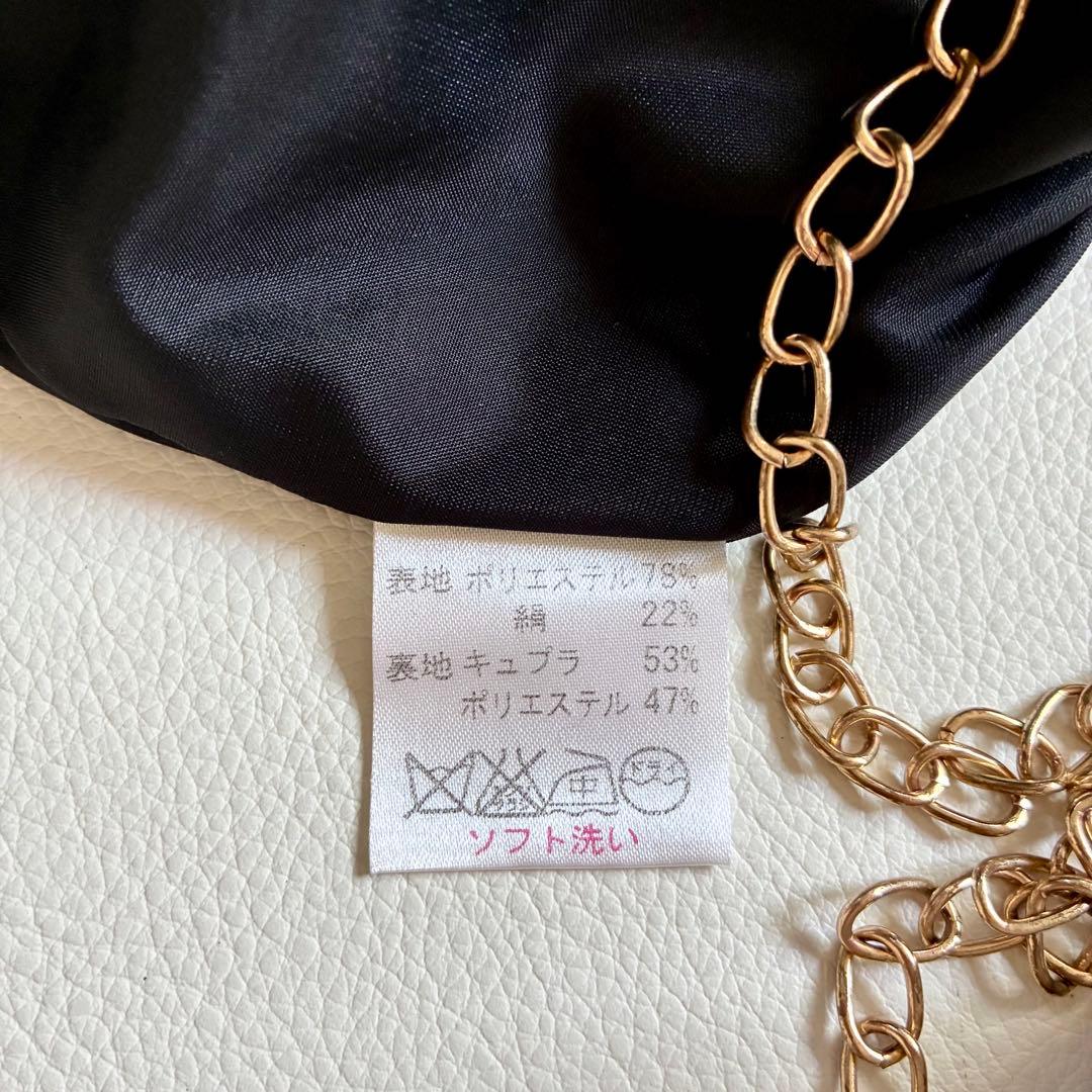 ◆極美品◆Rene◆TISSUE社◆光沢テーラードジャケット◆フォーマル◆黒◆M