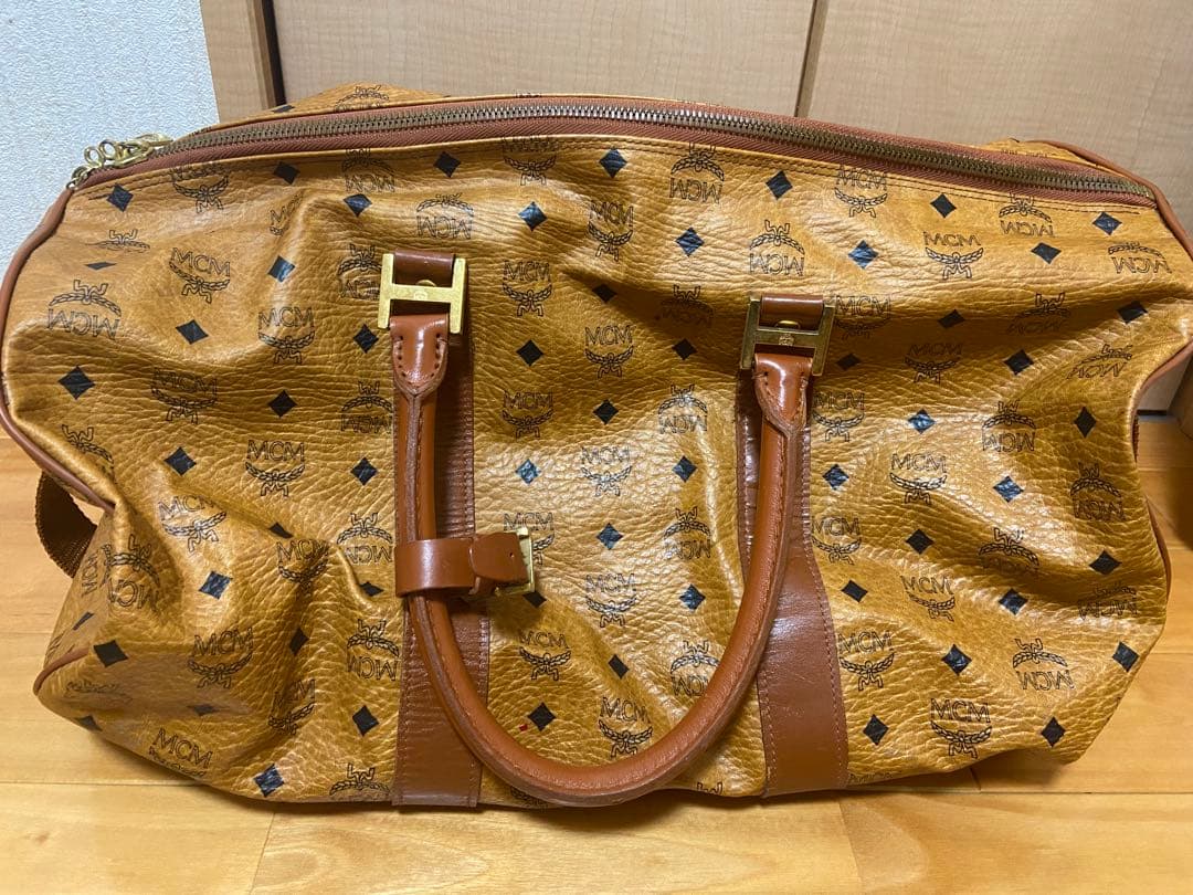 MCM ボストンバッグ ブラウン