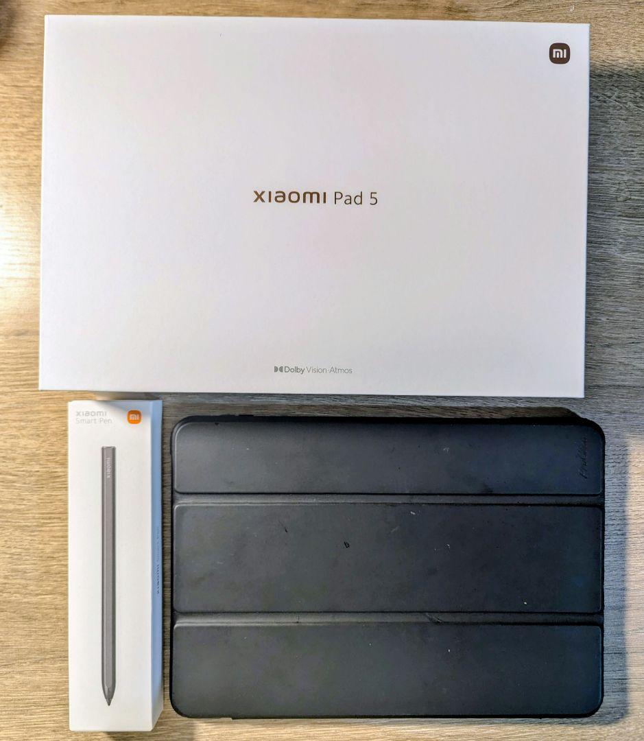 Xiaomi Pad5 6GB/256GB 純正スタイラスペン付き