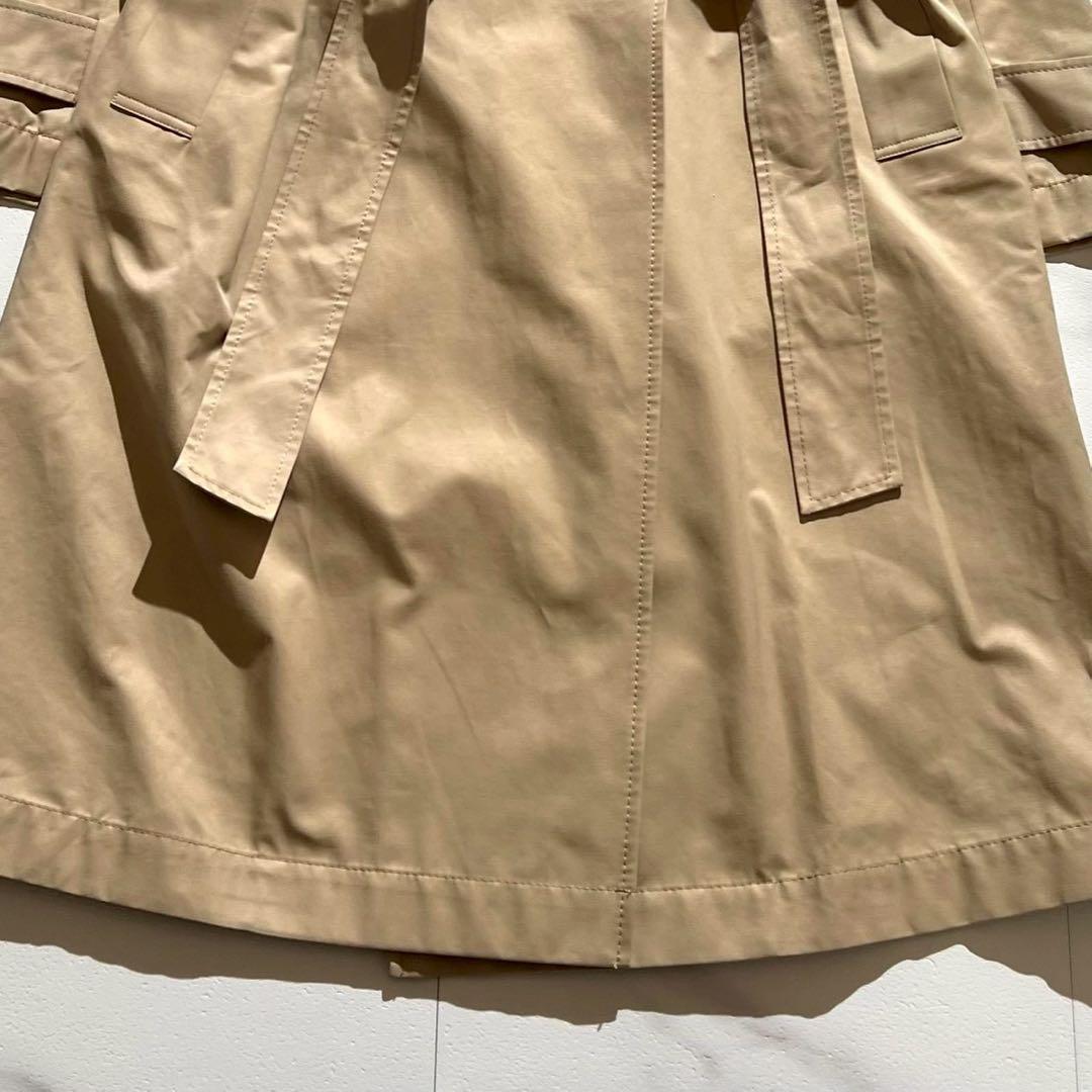 【極美品✨】theoryluxe トレンチコート 比翼 光沢ベージュ 38