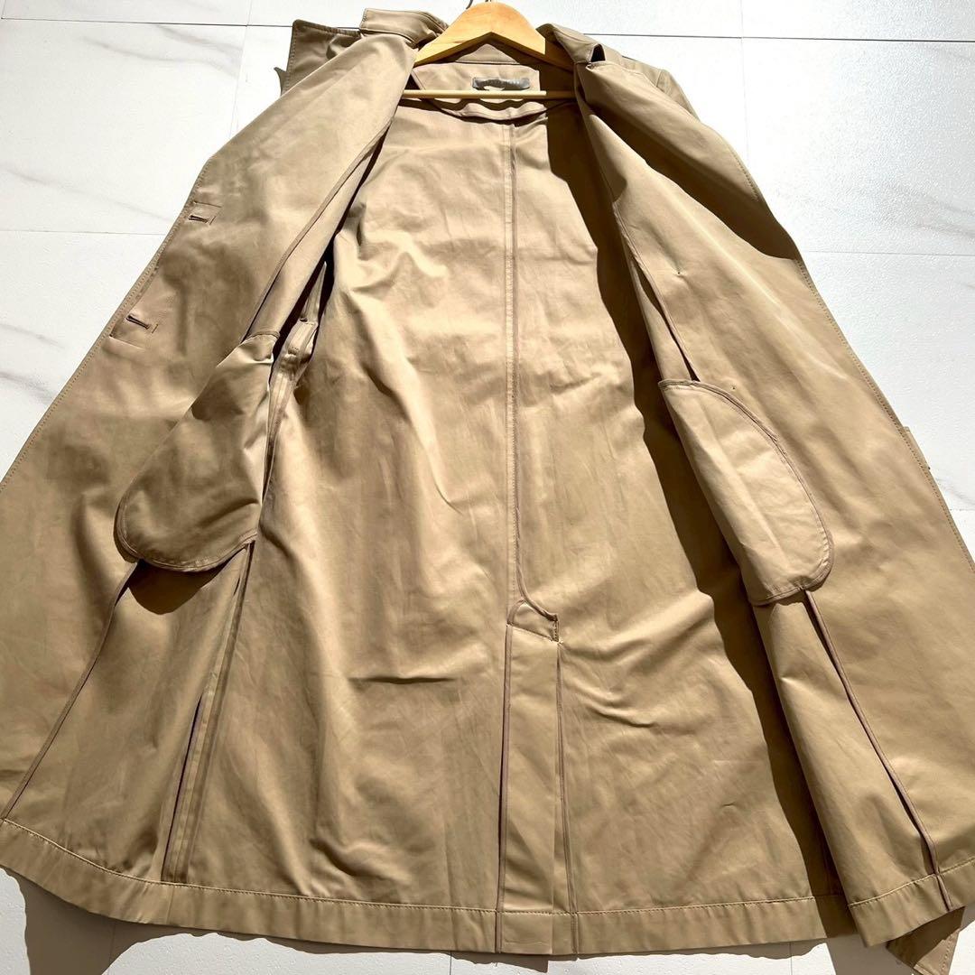 【極美品✨】theoryluxe トレンチコート 比翼 光沢ベージュ 38