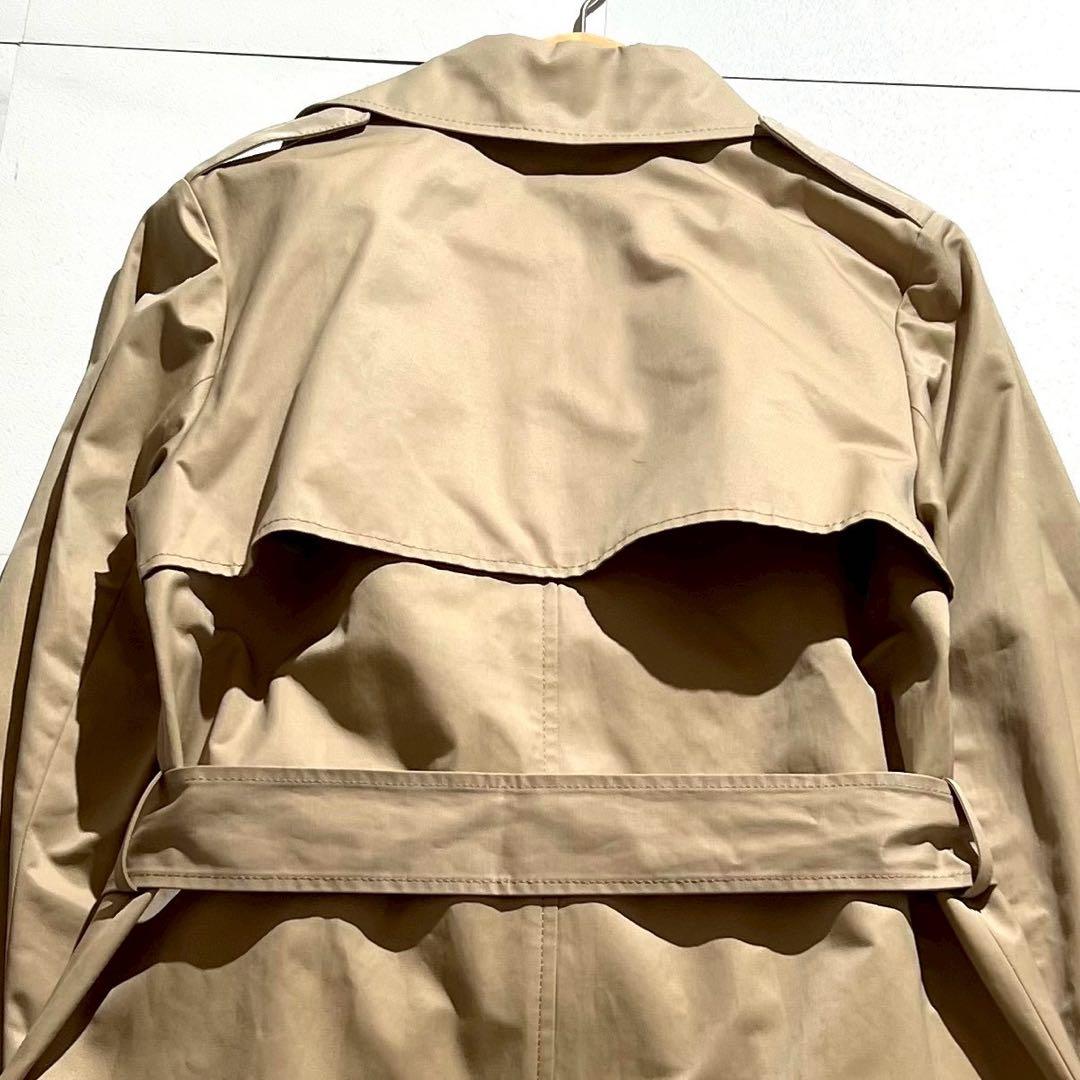 【極美品✨】theoryluxe トレンチコート 比翼 光沢ベージュ 38
