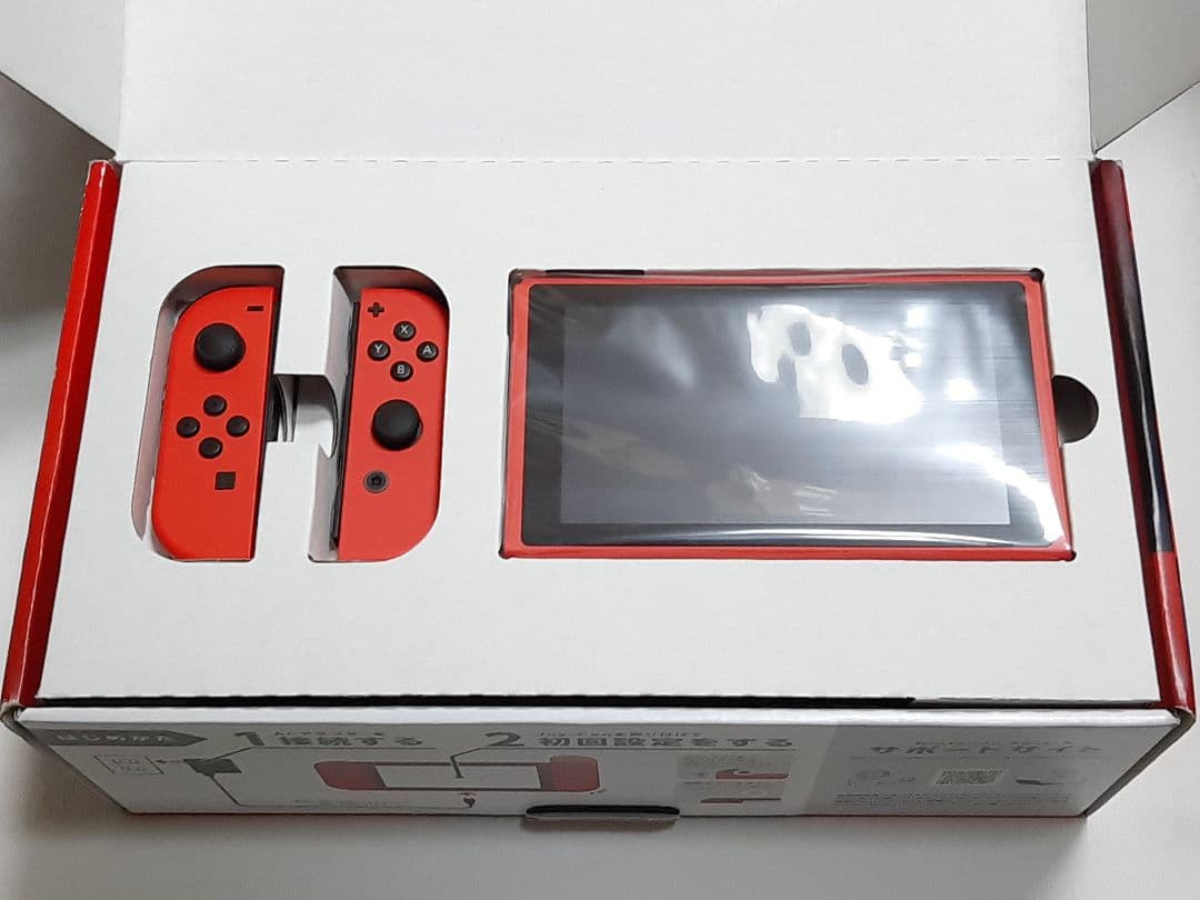 Nintendo Switch マリオ レッド×ブルー セット