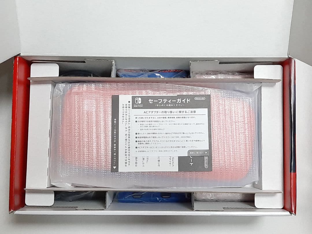 Nintendo Switch マリオ レッド×ブルー セット