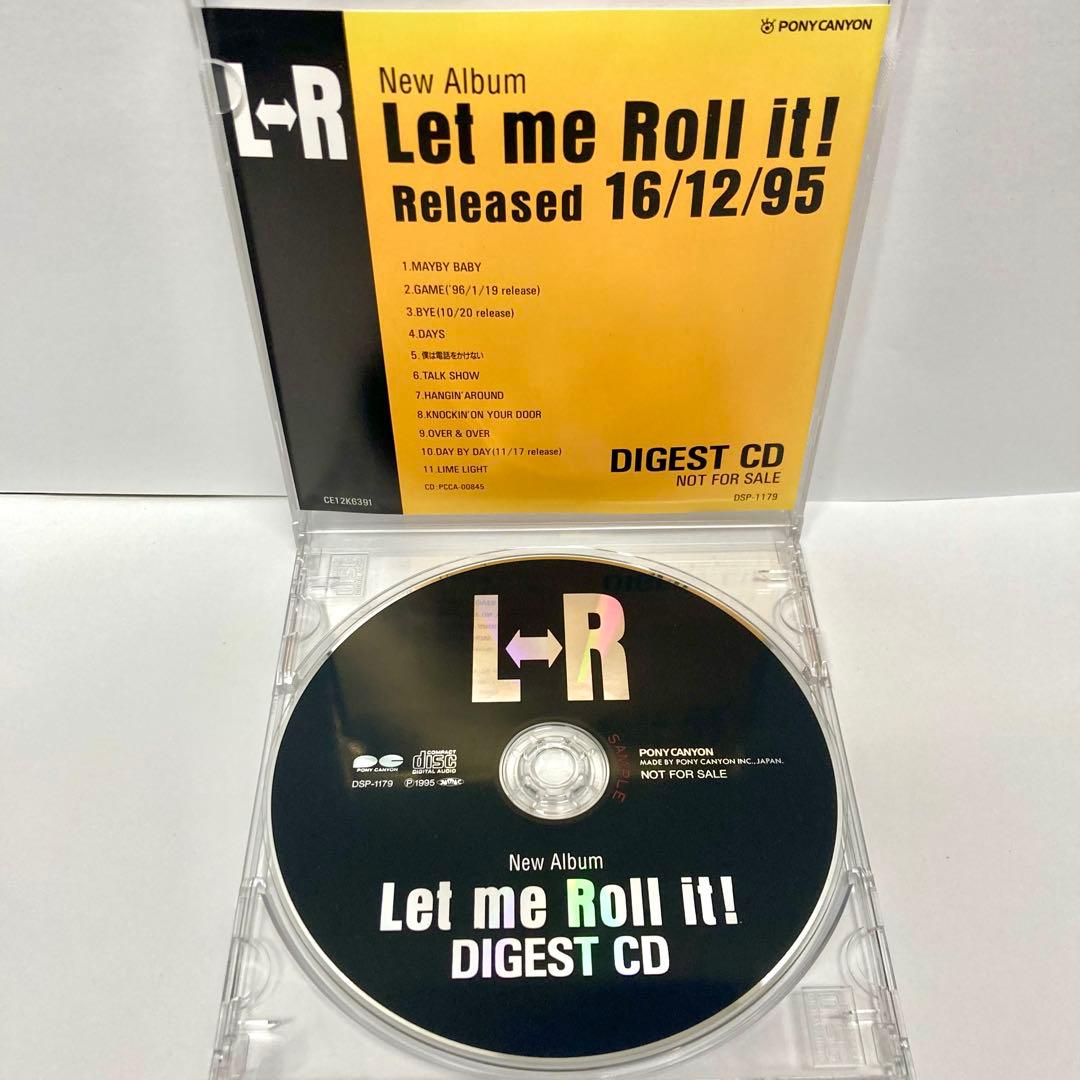 【超レア 非売品】Digest CD Let Me Roll It! / L⇔R