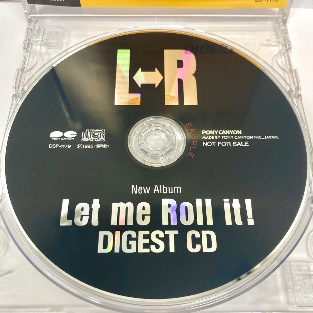 【超レア 非売品】Digest CD Let Me Roll It! / L⇔R