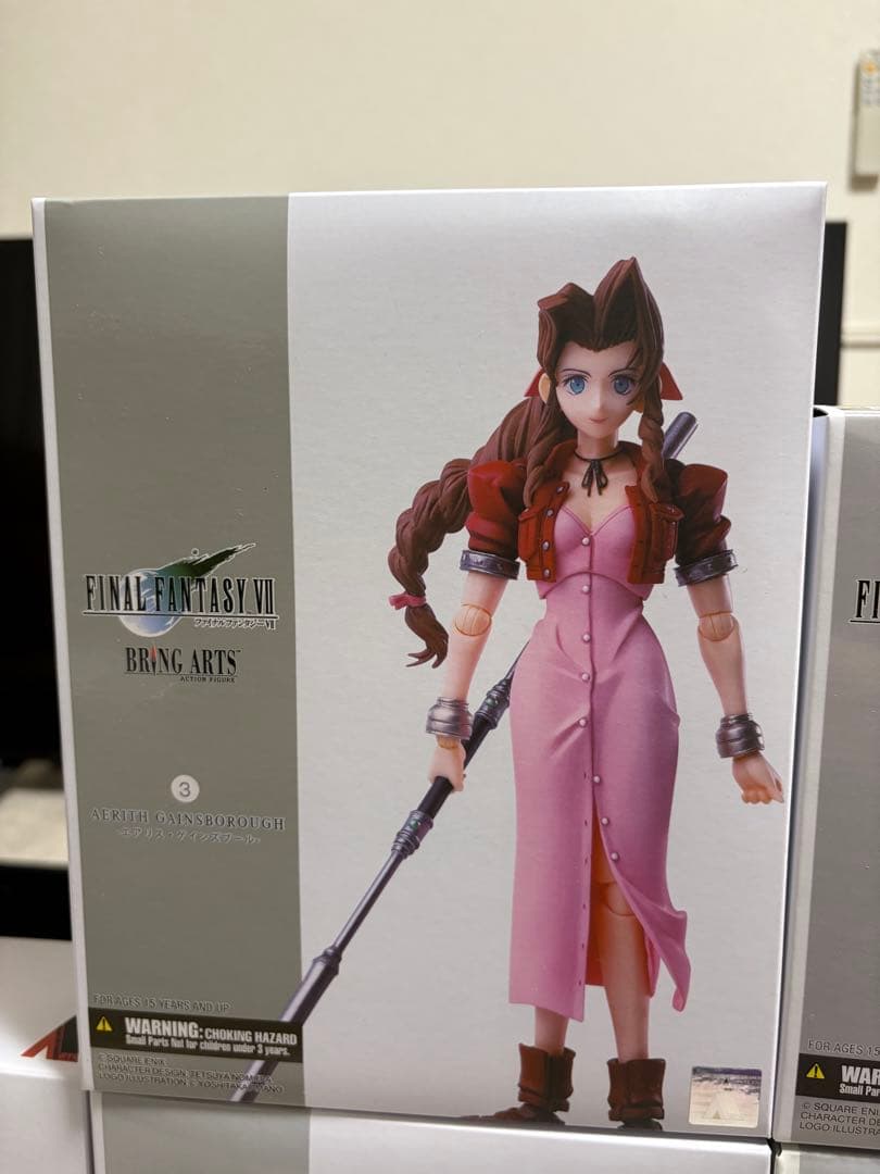 FF7 ブリングアーツ クラウド ティファ エアリス セフィロス 4体セット