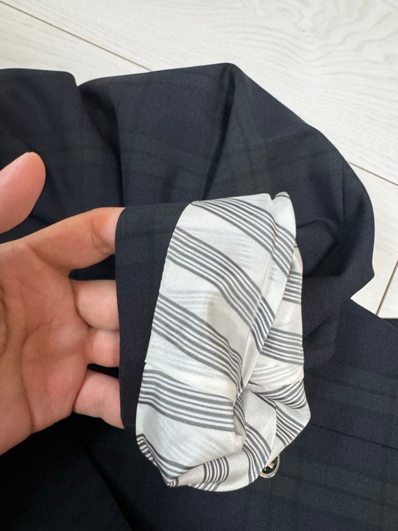 Brooks brothers ブラックウォッチダブルブレストブレザー