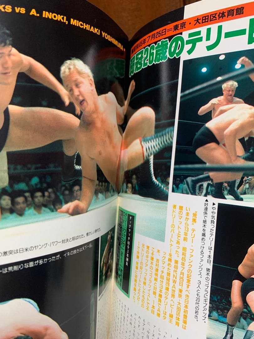 別冊ゴング　テリーファンク　ポスター　セット