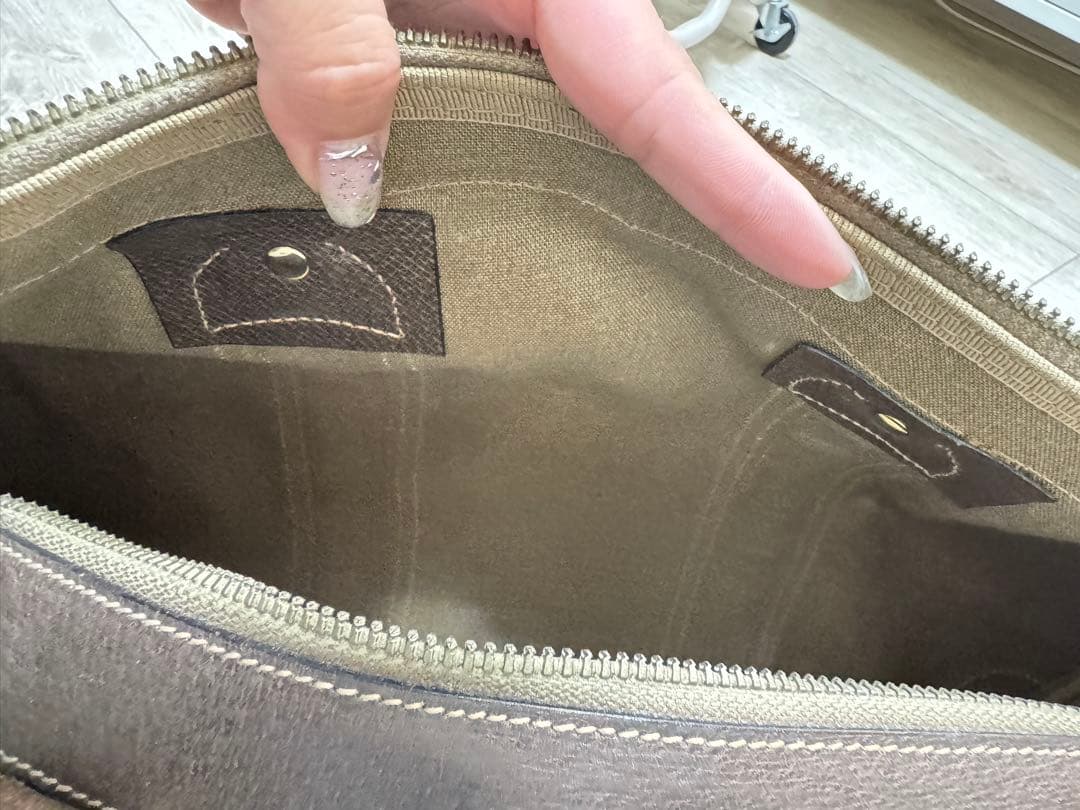 Gucci ボストンバッグ GGパターン