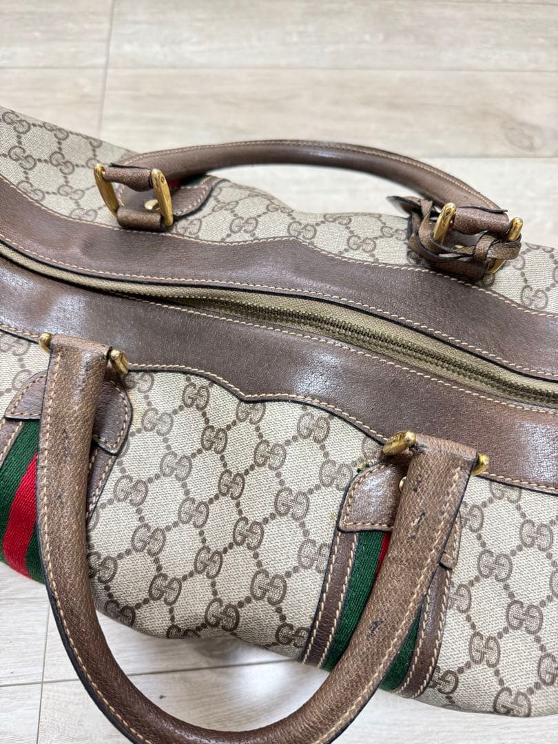 Gucci ボストンバッグ GGパターン