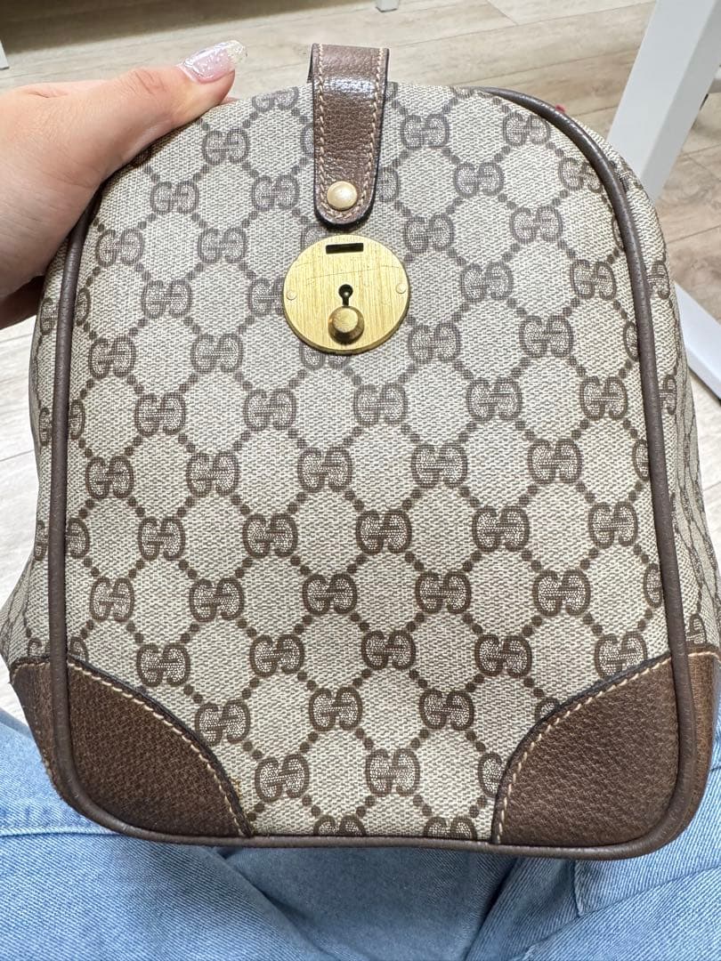 Gucci ボストンバッグ GGパターン
