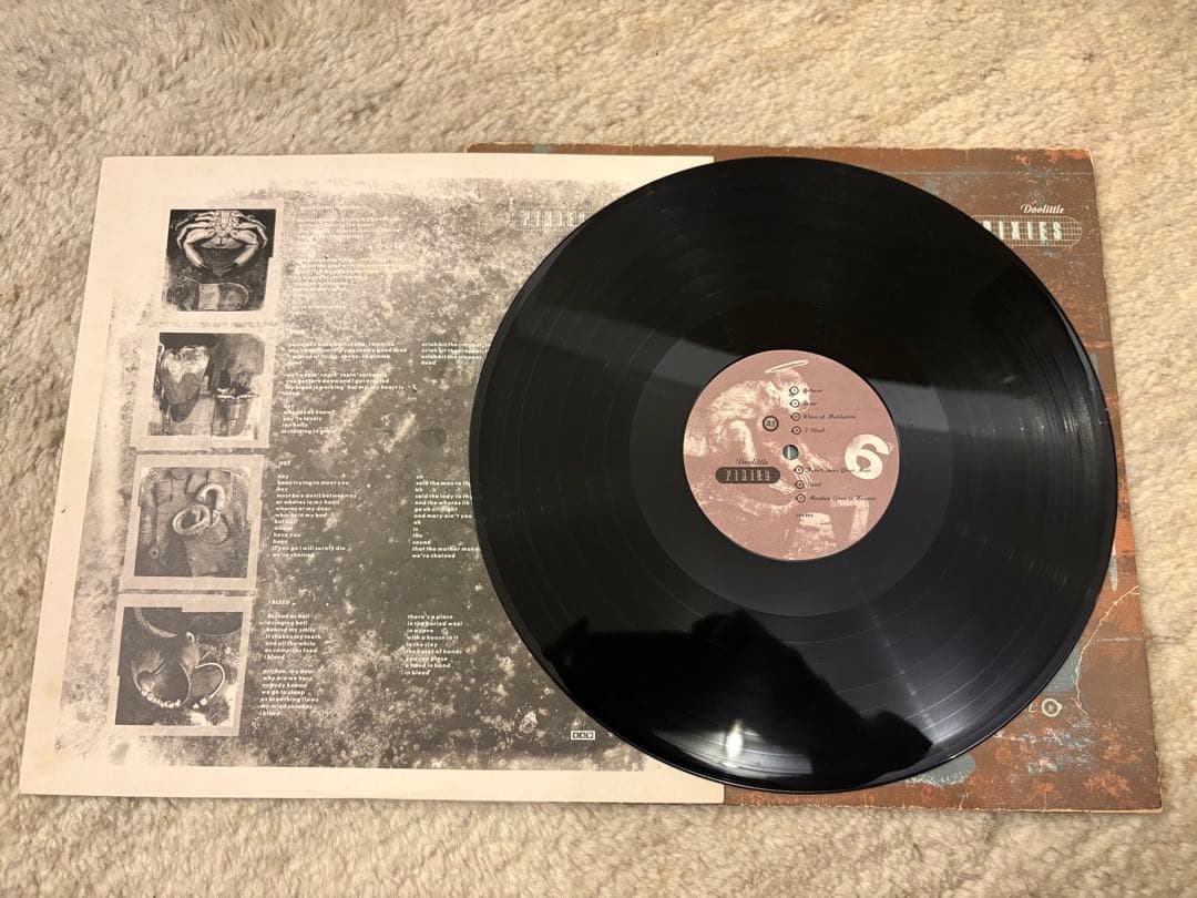 PIXIES『Doolittle』LP レコード 4AD UKオリジナル盤