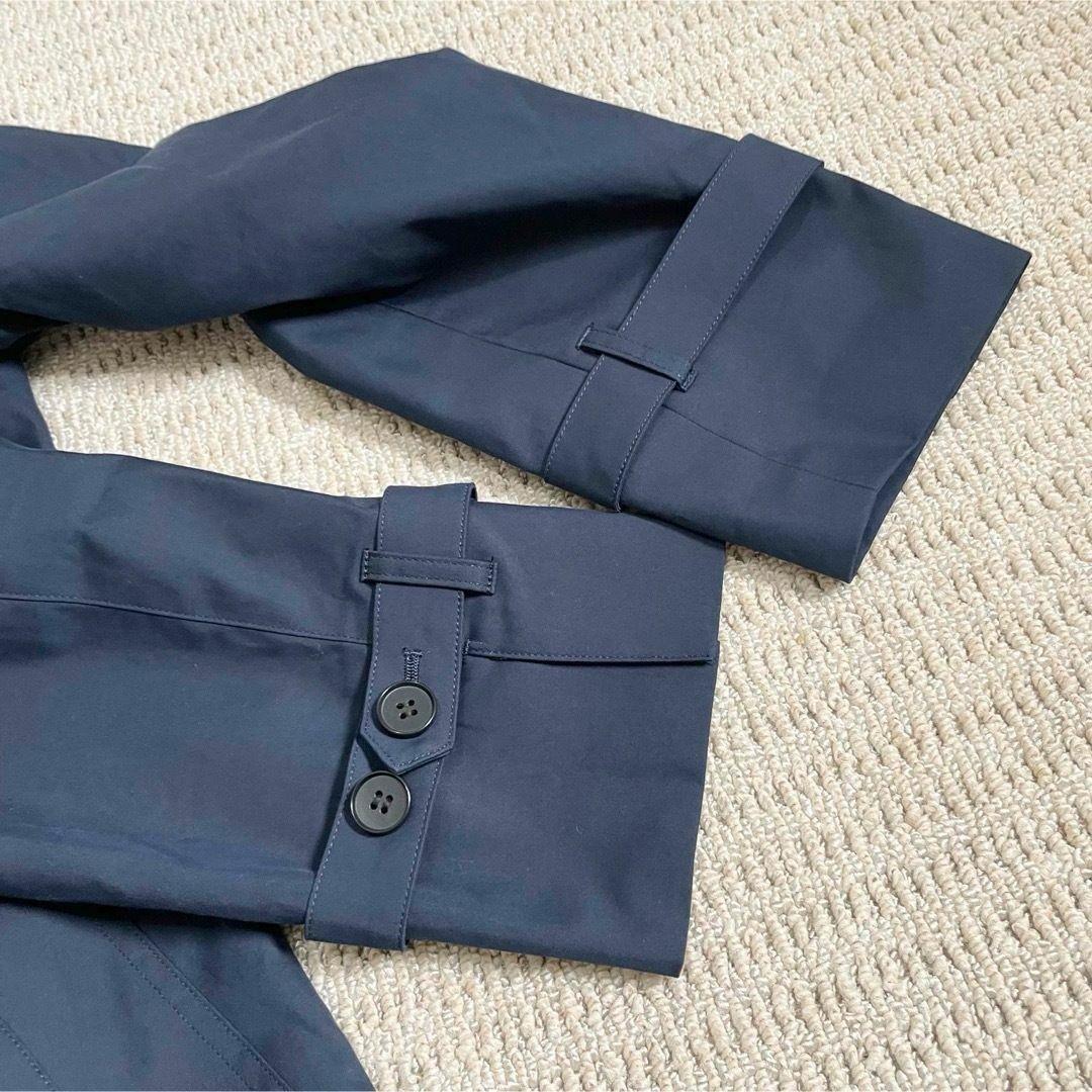 【未使用】アンタイトル ベルト付き トレンチコート ネイビー サイズXL
