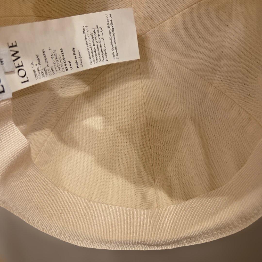 s*n様 LOEWE Lパッチキャップ（コットン） シェルグレー