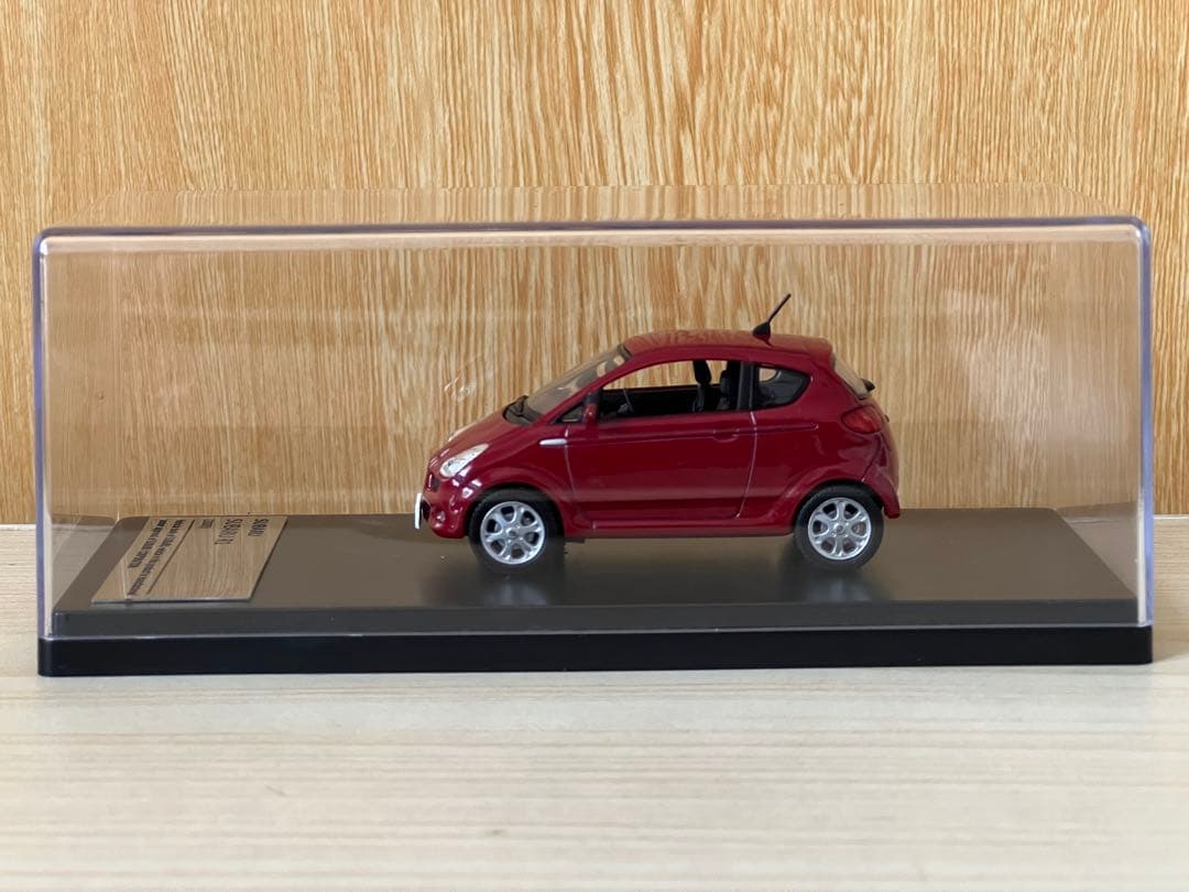 国産名車　SUBARU R1 カスタムケース+プレート