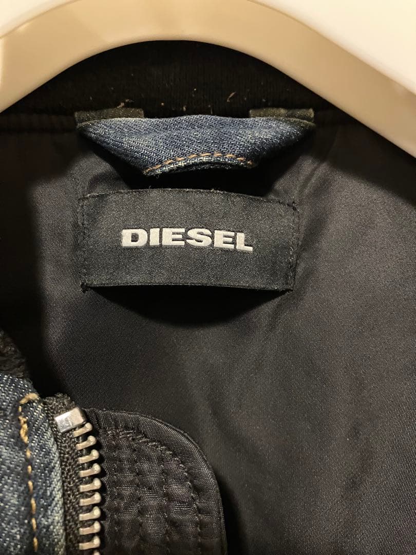 L*o様 DIESEL ブラック MA-1ジャケット