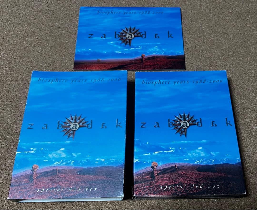 ZABADAK／biosphere years 1988-2000 5枚組DVD