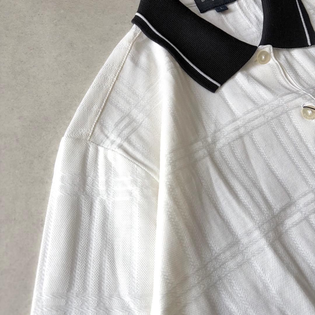 BURBERRY GOLF 《新品タグ付き》ポロシャツ 速乾 UVケア L