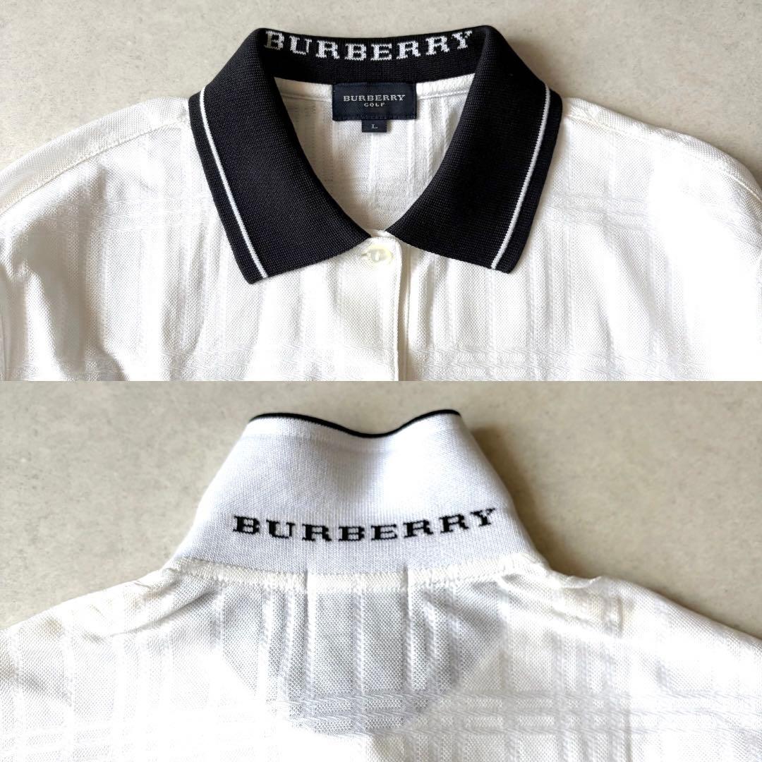 BURBERRY GOLF 《新品タグ付き》ポロシャツ 速乾 UVケア L