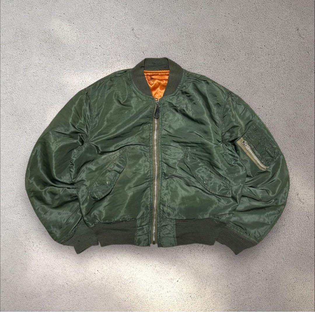 USAF 70s 米軍実物 L-2B ALPHA社 MIL-J-7448J 短丈