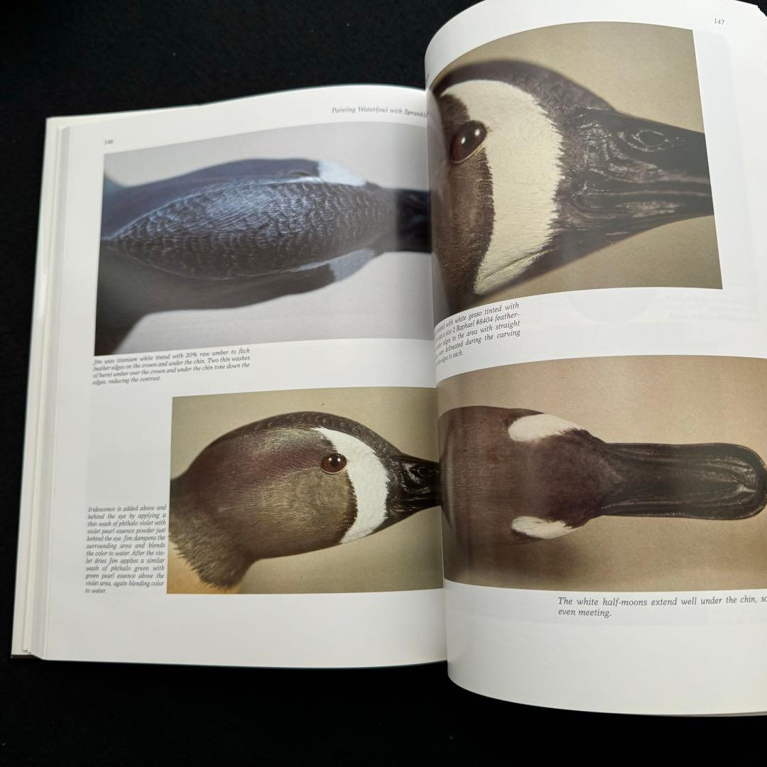 デコイ バードカービング 技法書「Painting Waterfowl」
