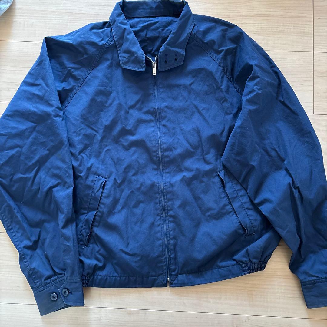 【VANS JACKET】スウィングトップ アーチロゴ 紺 L