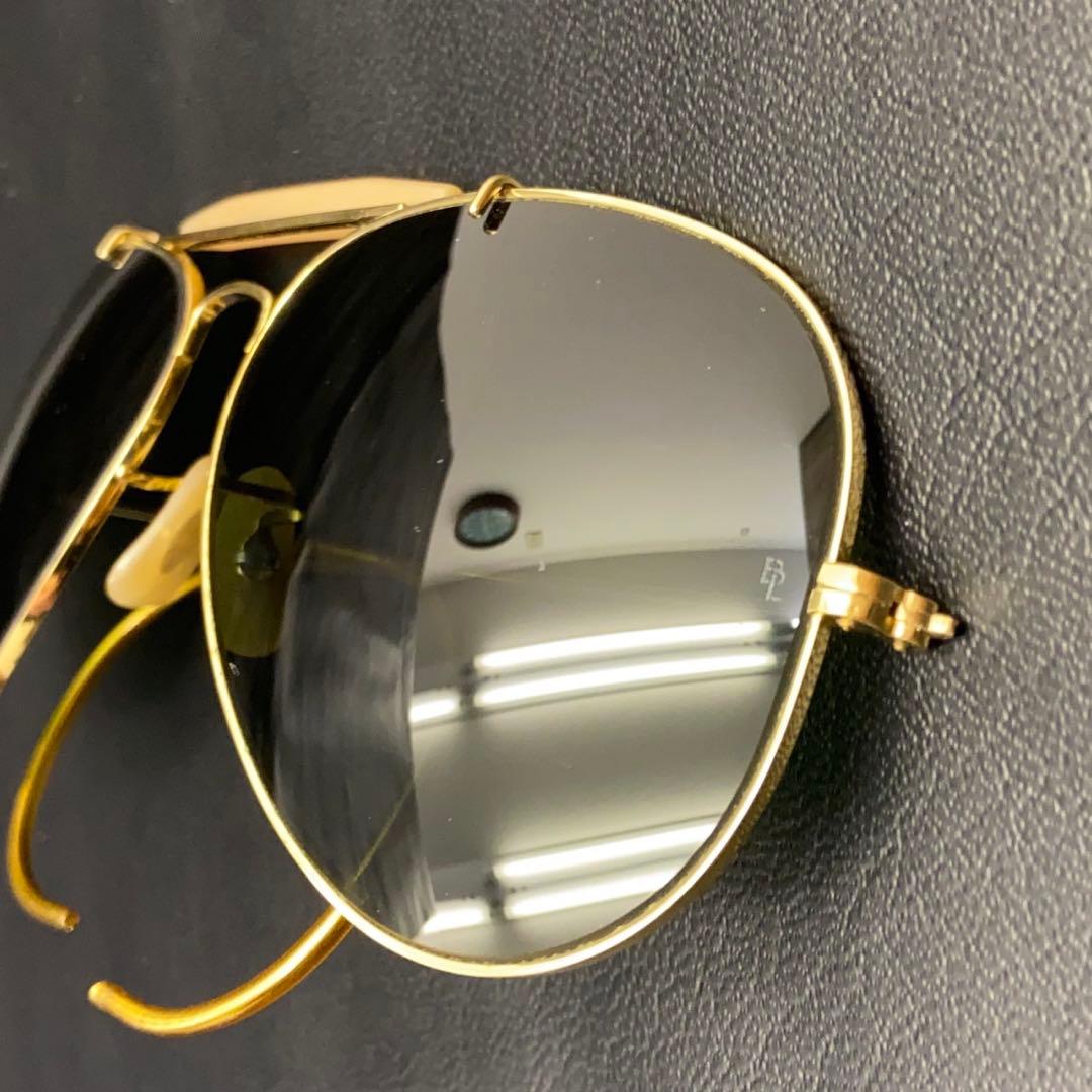 Ray-Ban レイバン B&L刻印 アウトドアーズマン ゴールド サングラス