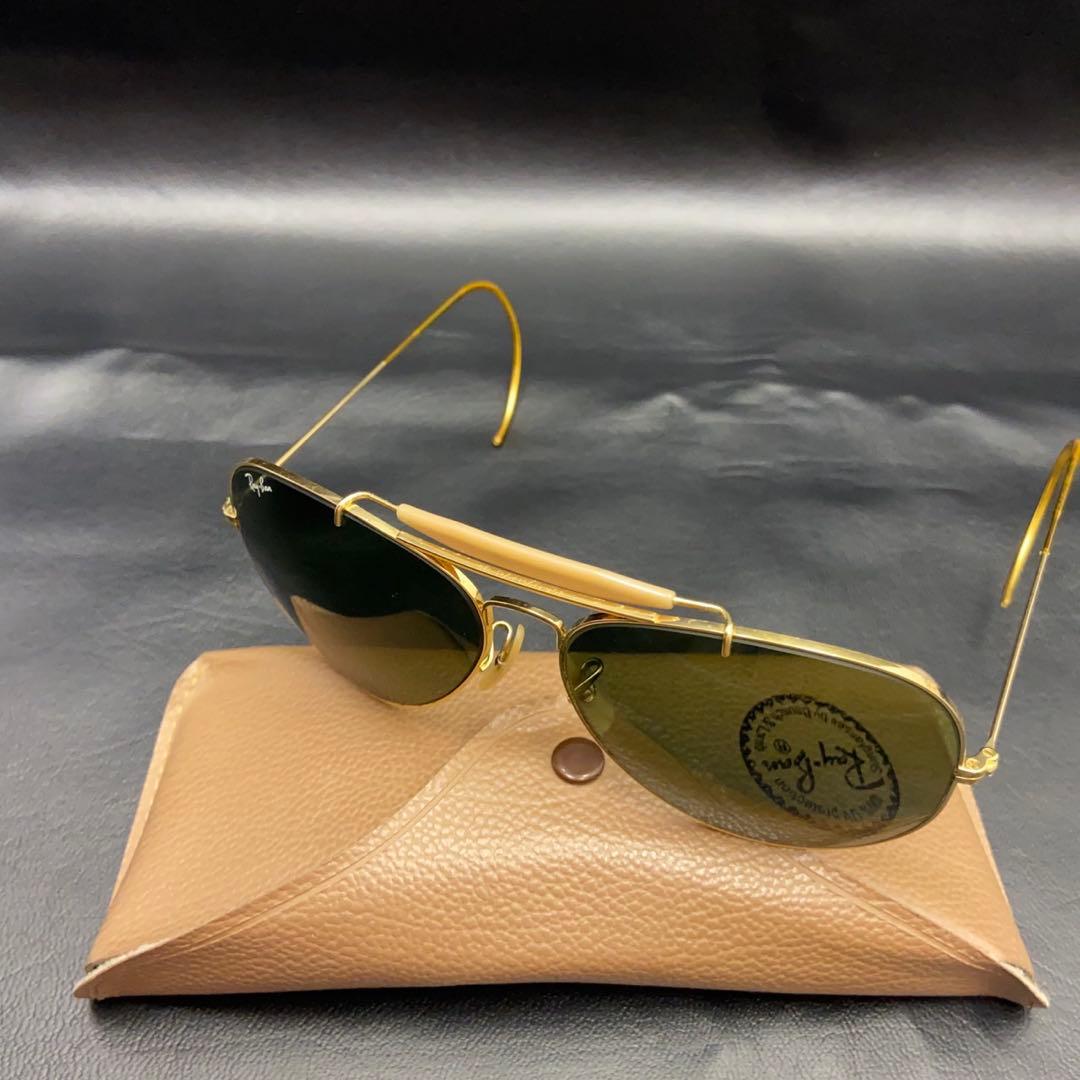 Ray-Ban レイバン B&L刻印 アウトドアーズマン ゴールド サングラス