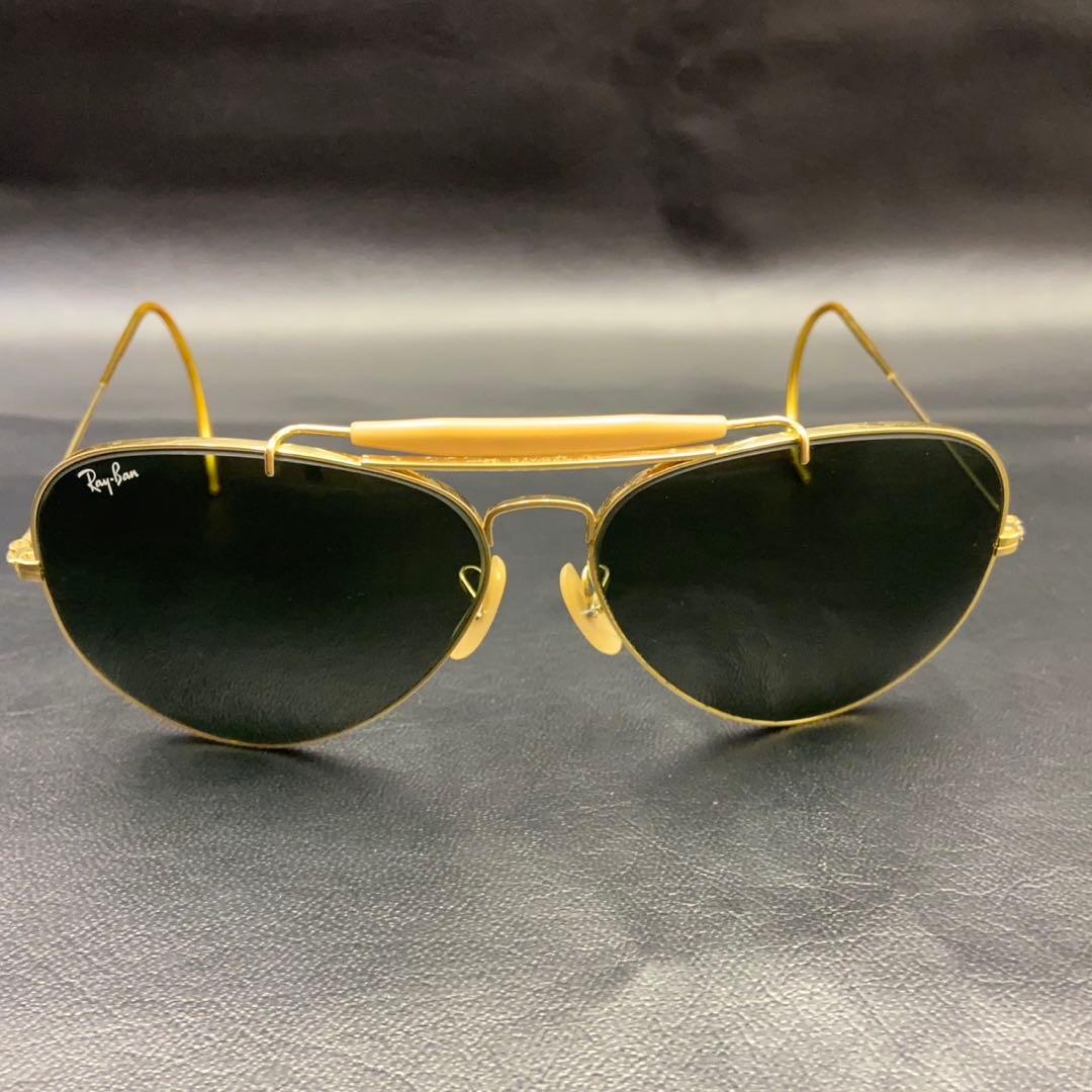 Ray-Ban レイバン B&L刻印 アウトドアーズマン ゴールド サングラス