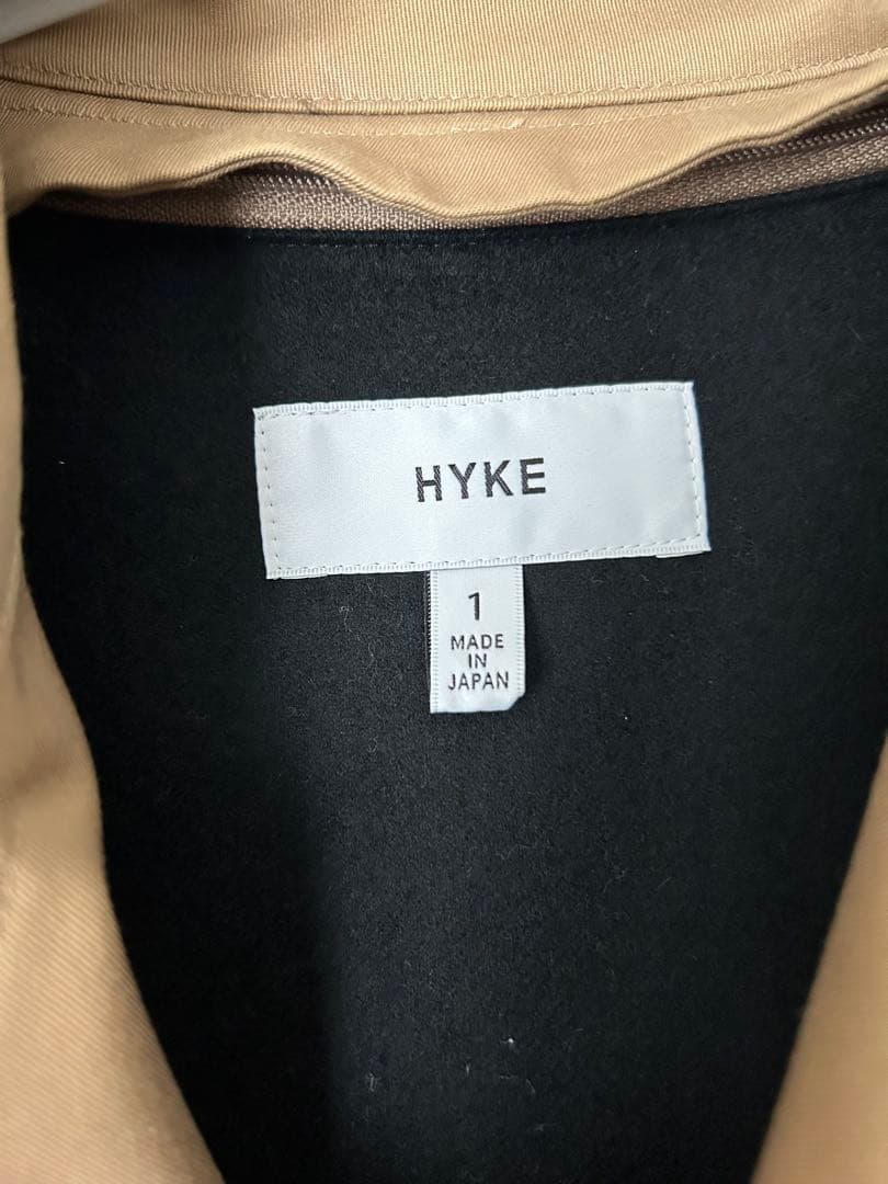 HYKE TRENCH COAT BIG FIT トレンチコート