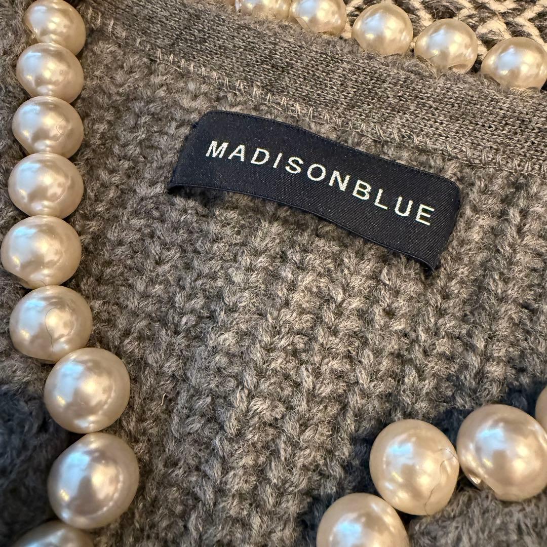 MADISONBLUE グレー カーディガン