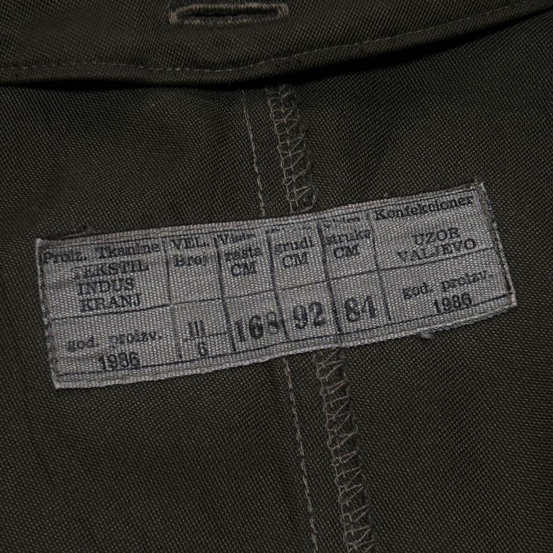 ジャケット・アウター 80s Yugoslavian Army field coat Croatia