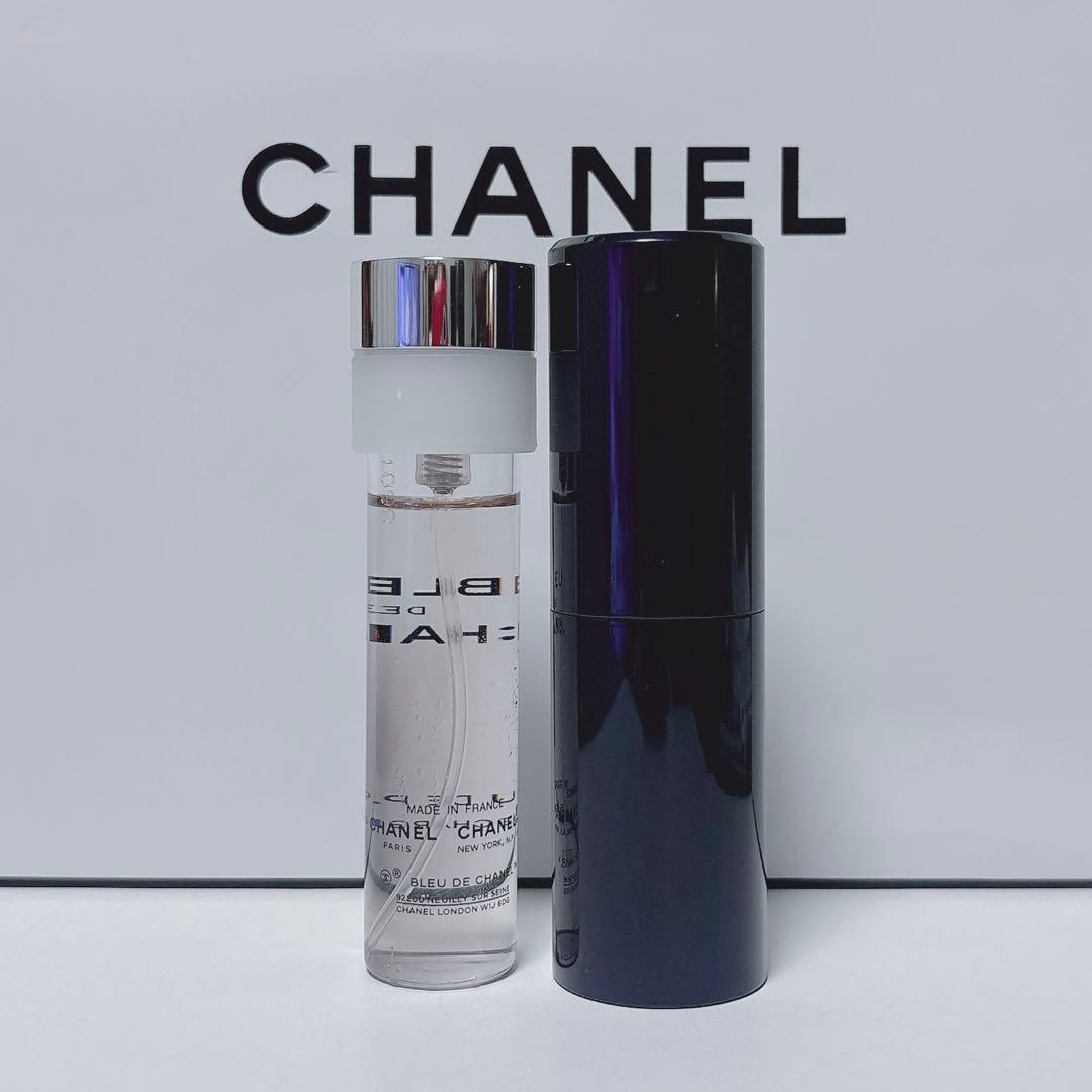 【シャネル】⭐️美品 ブルードゥシャネルEDP トラベル&スプレイ 本体&レフィル