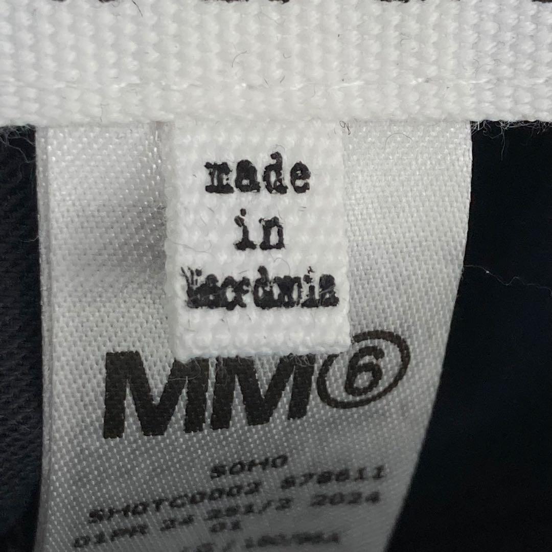 極美品　MM6 Maison Margiela キャップ 帽子　ブラック　正規品