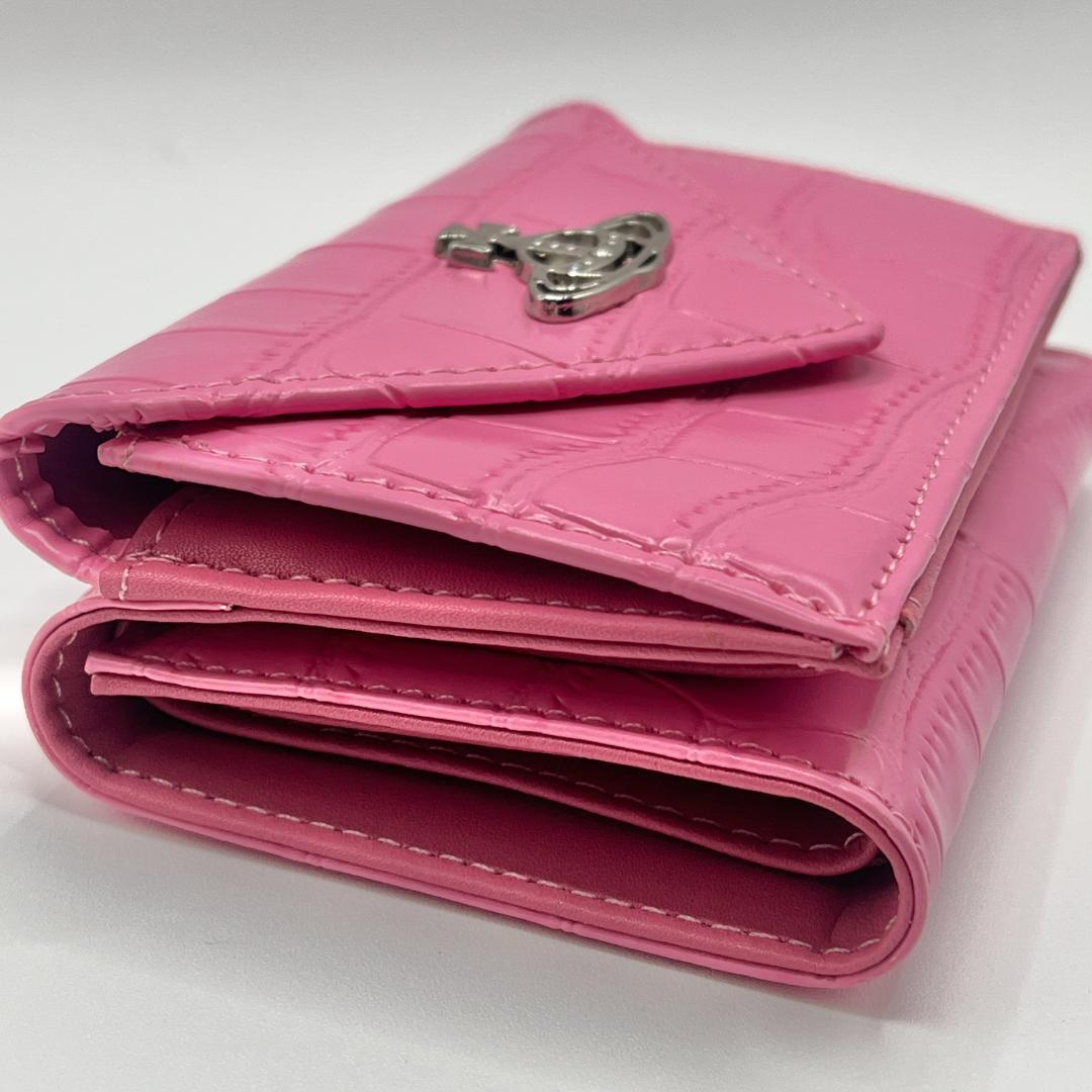 Vivienne Westwood 新品 ミニ財布 レター型 ピンク 折財布