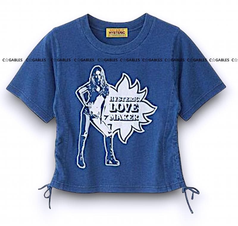 ヒステリックグラマー 2025春夏　LOVE MAKER チビTシャツ
