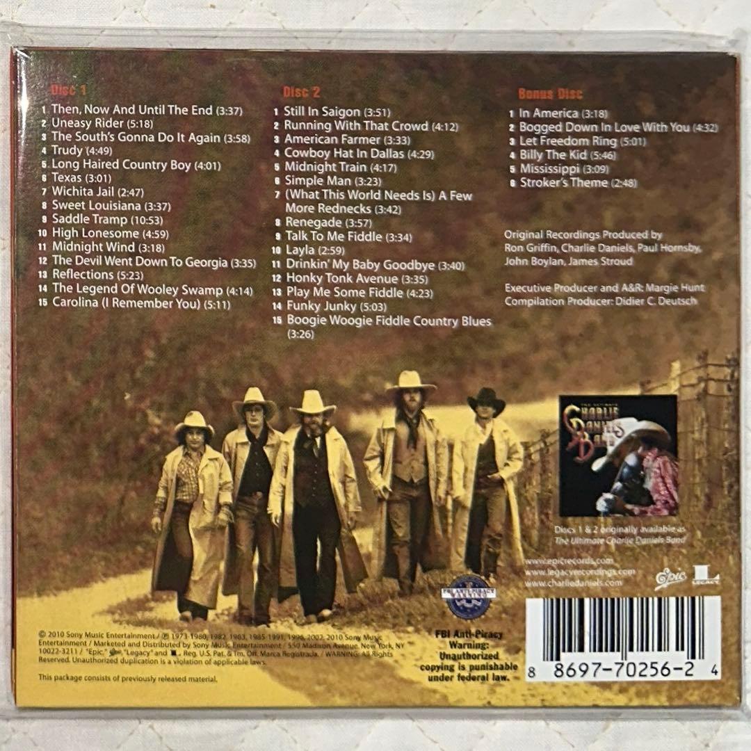 3CD！The Essential Charlie Daniels Band