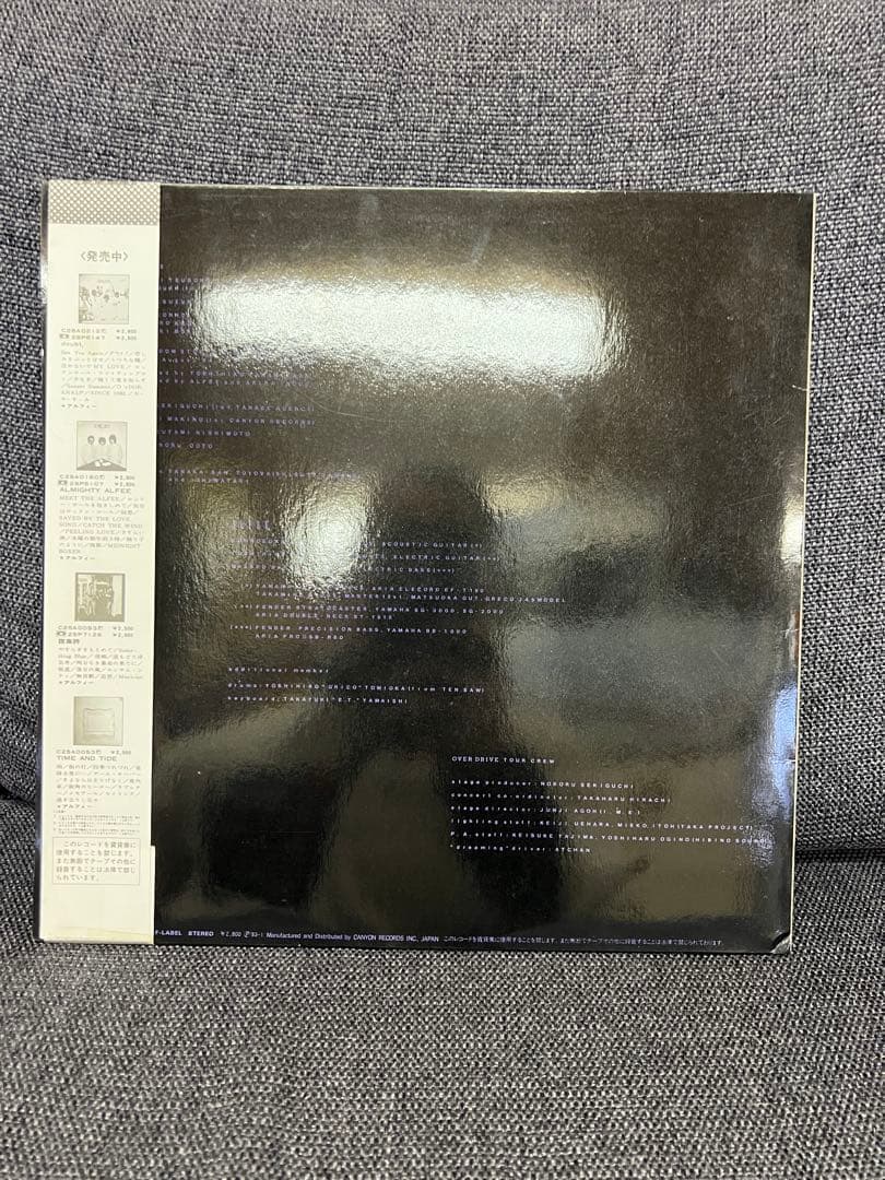 ALFEE LP邦楽　帯付 C28A-0257 1983年 初回盤 ハガキ付