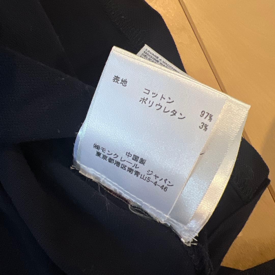 MONCLER ノースリーブポロシャツ　レディースSサイズ