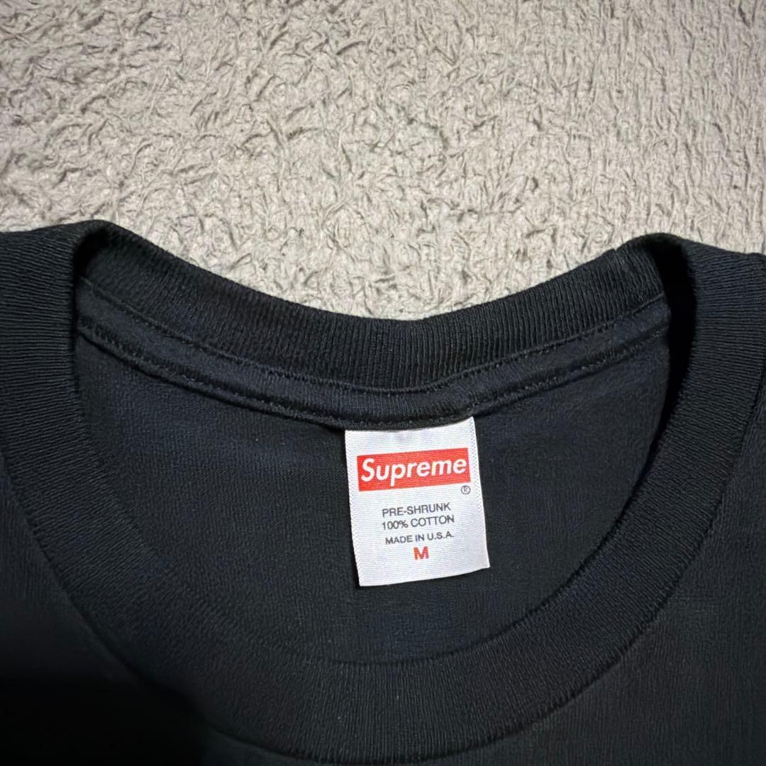 24ss Supreme Toy Machine Devil Cat Tee 黒
