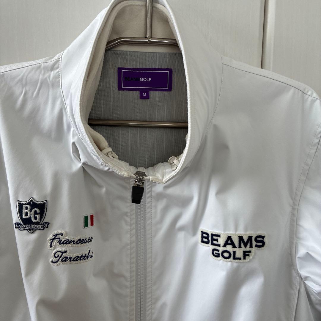 美品 BEAMS GOLF PURPLE LABEL 3WAYブルゾン付き.