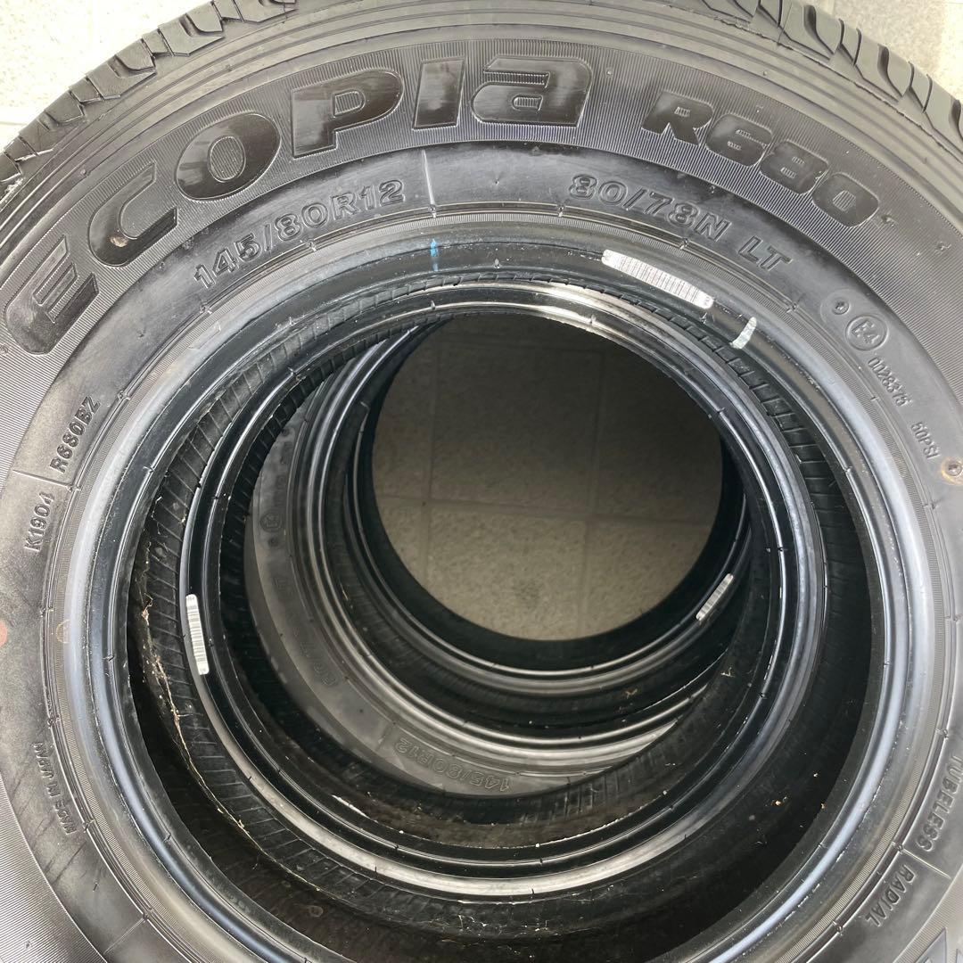 【匿名配送】BRIDGESTONE ブリヂストン 夏タイヤ エコピア 4本セット